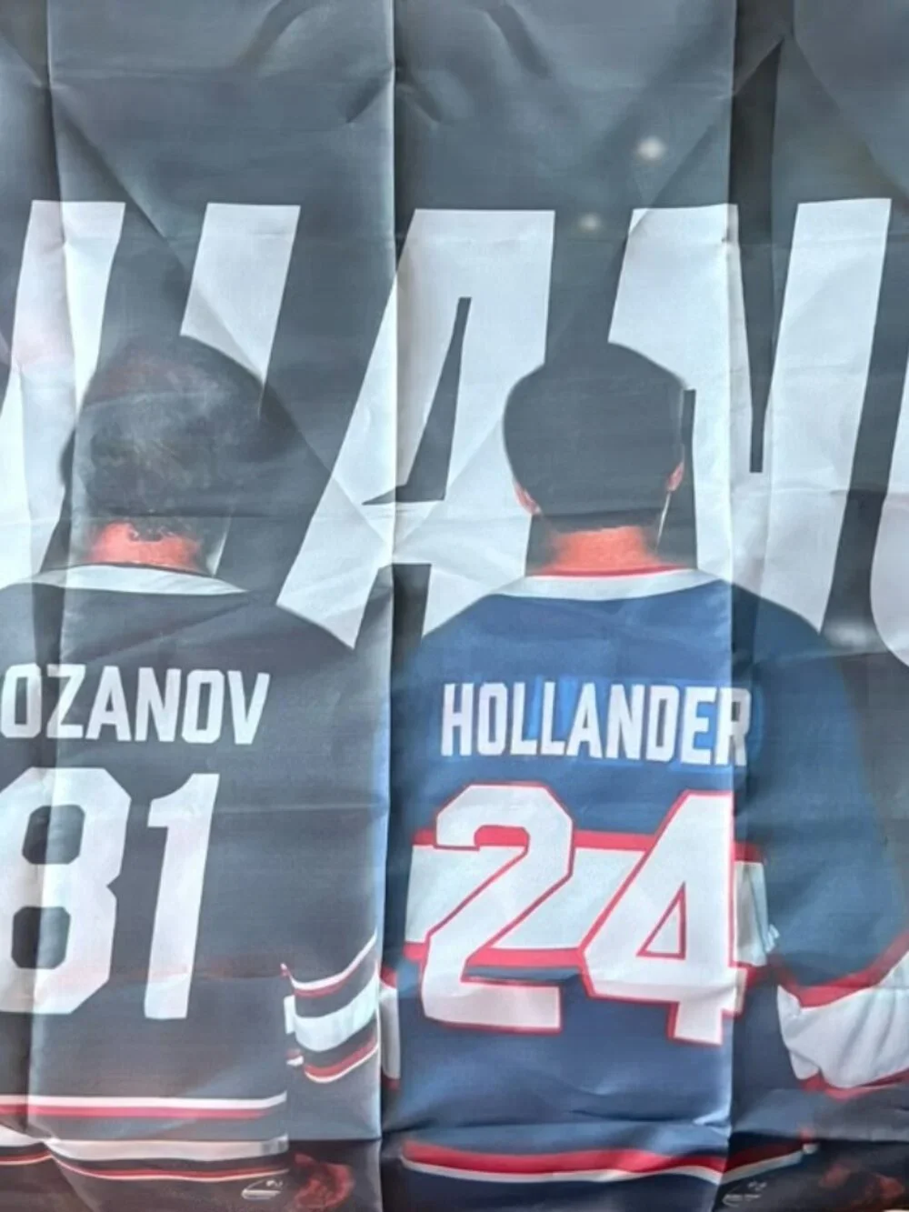 Hollanov Heated Rivalry Ilya and Shane Tapestry Banner